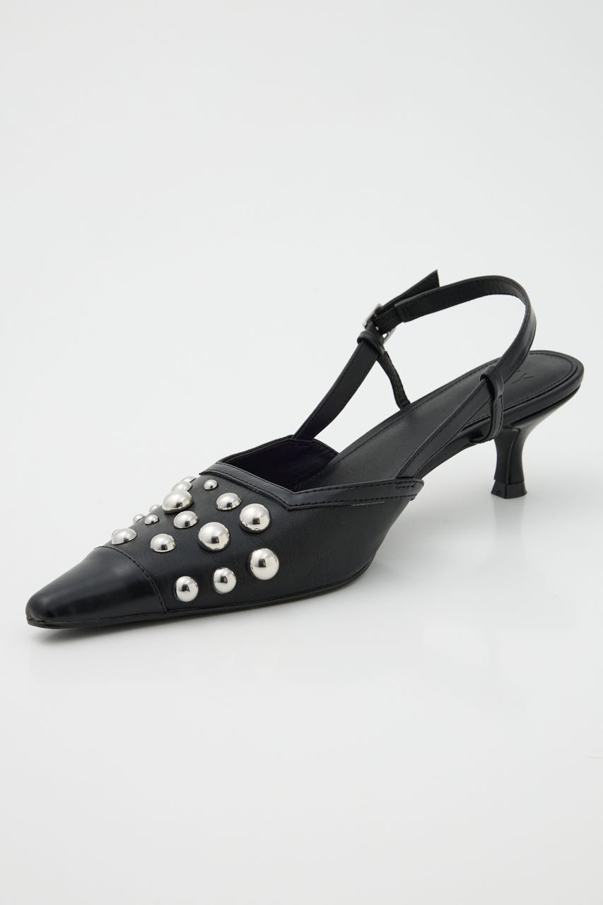 RANDOM STUDS ミュール BLK L