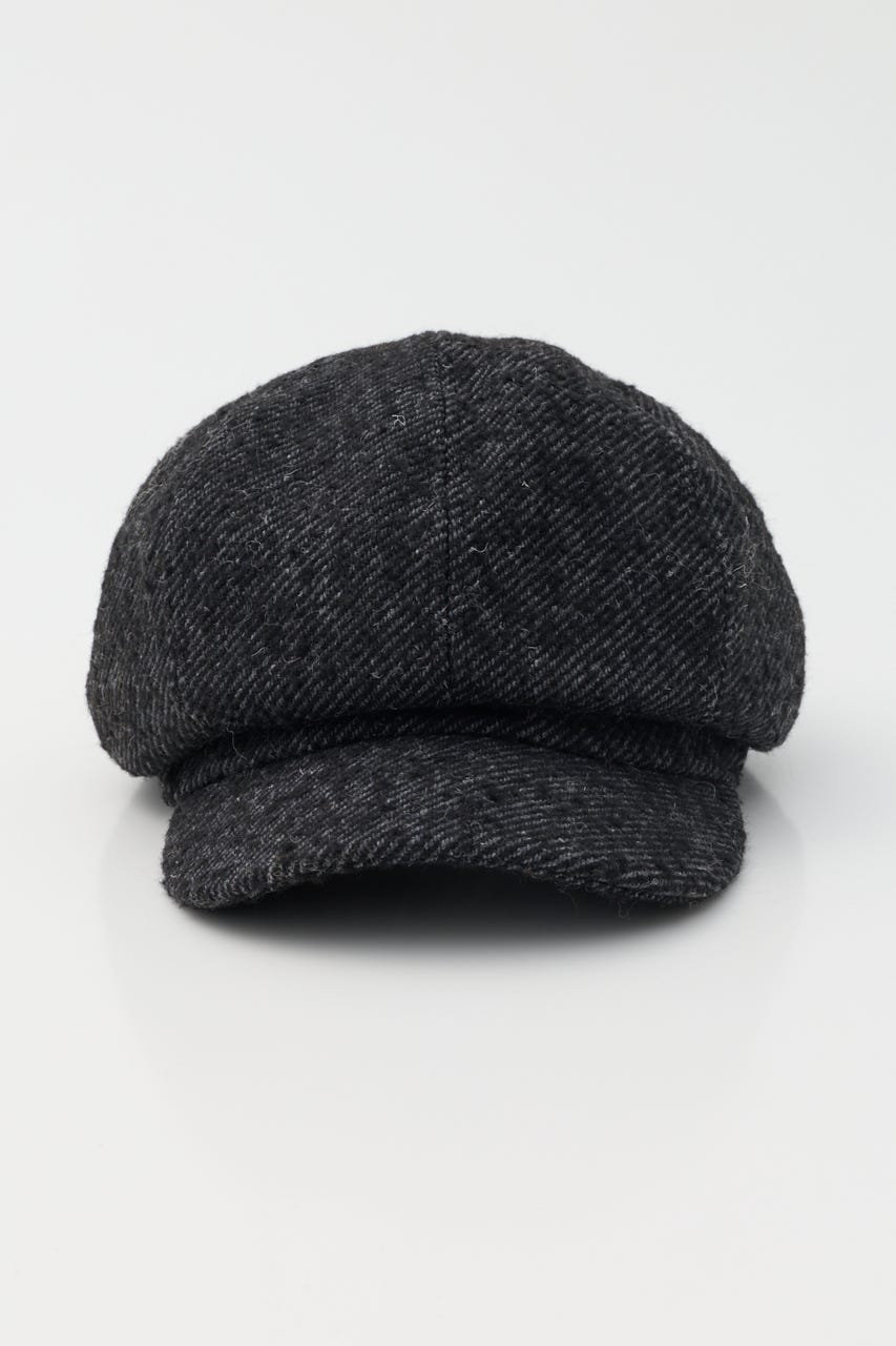 TWEED NEWSBOY キャップ M/BLK FREE