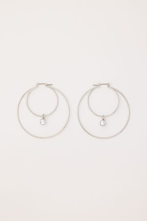 DOUBLE HOOP ピアス