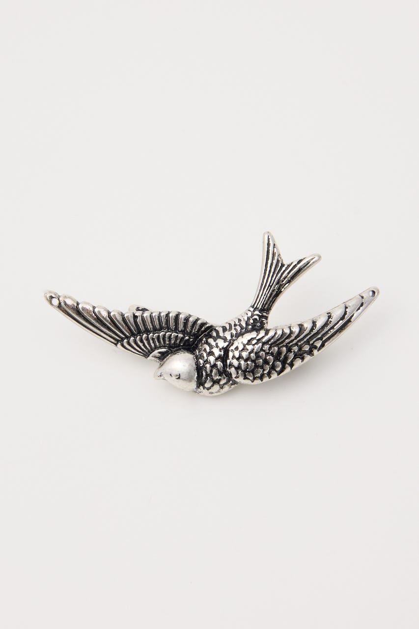 MOTIF BROOCH SET SLV FREE