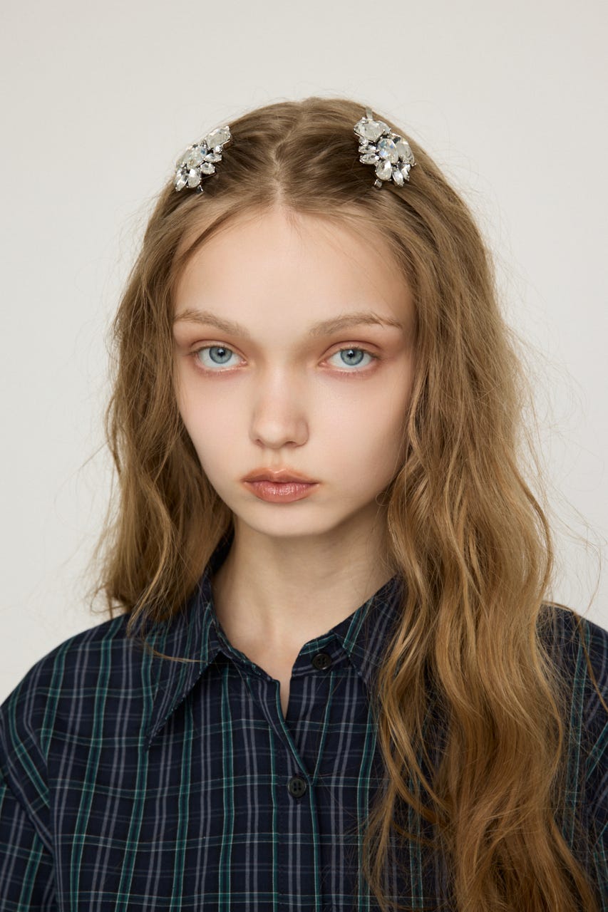 BIJOU HAIRPIN SET SLV FREE
