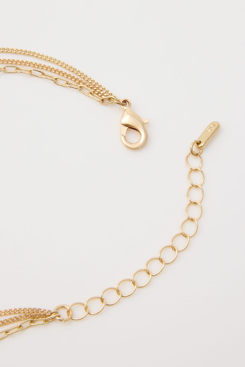 ROSE DROP ネックレス GLD FREE