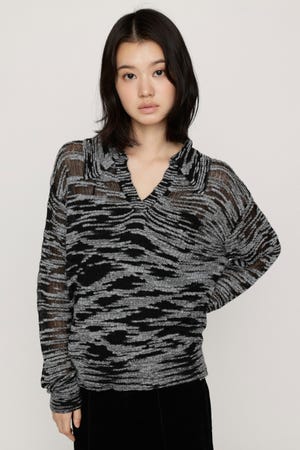 LOOSELY SKIPPER KNIT トップス