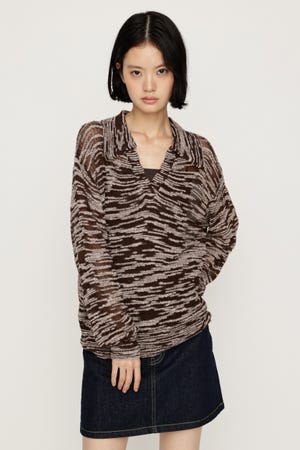 LOOSELY SKIPPER KNIT トップス