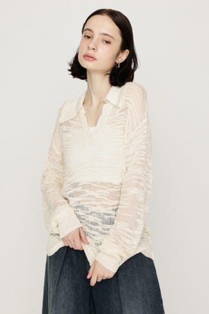 LOOSELY SKIPPER KNIT トップス