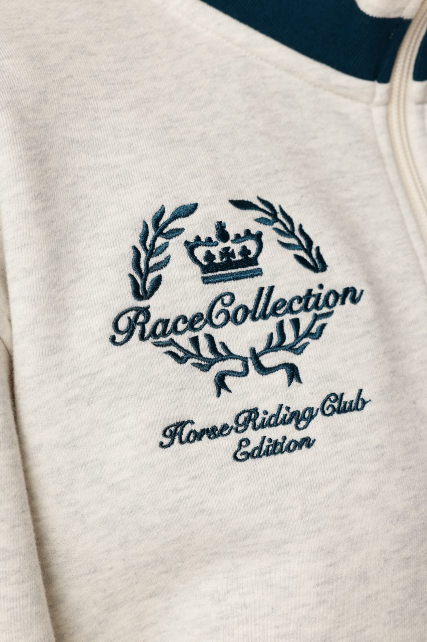 KAPPA x SLY HALF ZIP SW トップス M/WHT FREE