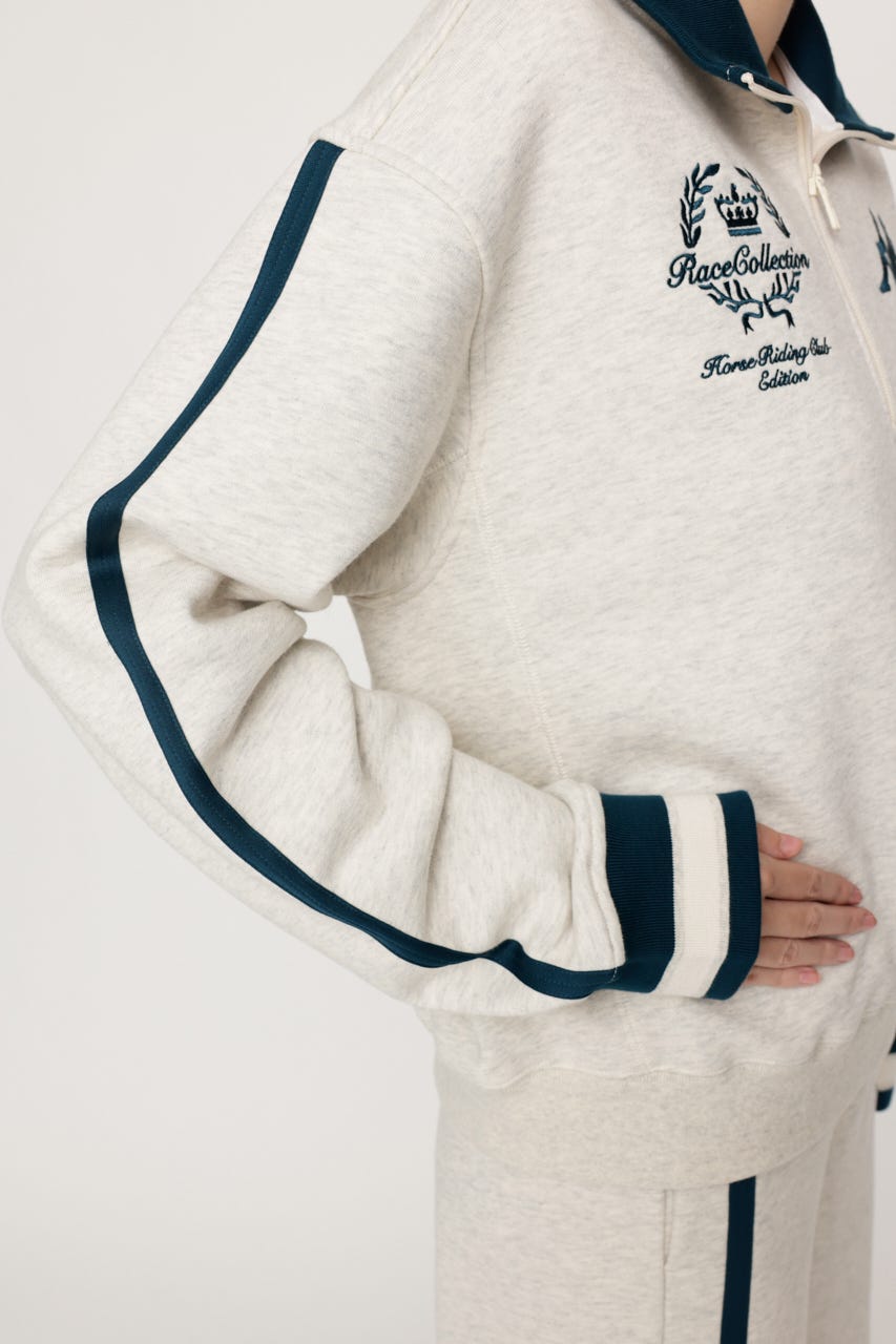 KAPPA x SLY HALF ZIP SW トップス M/WHT FREE