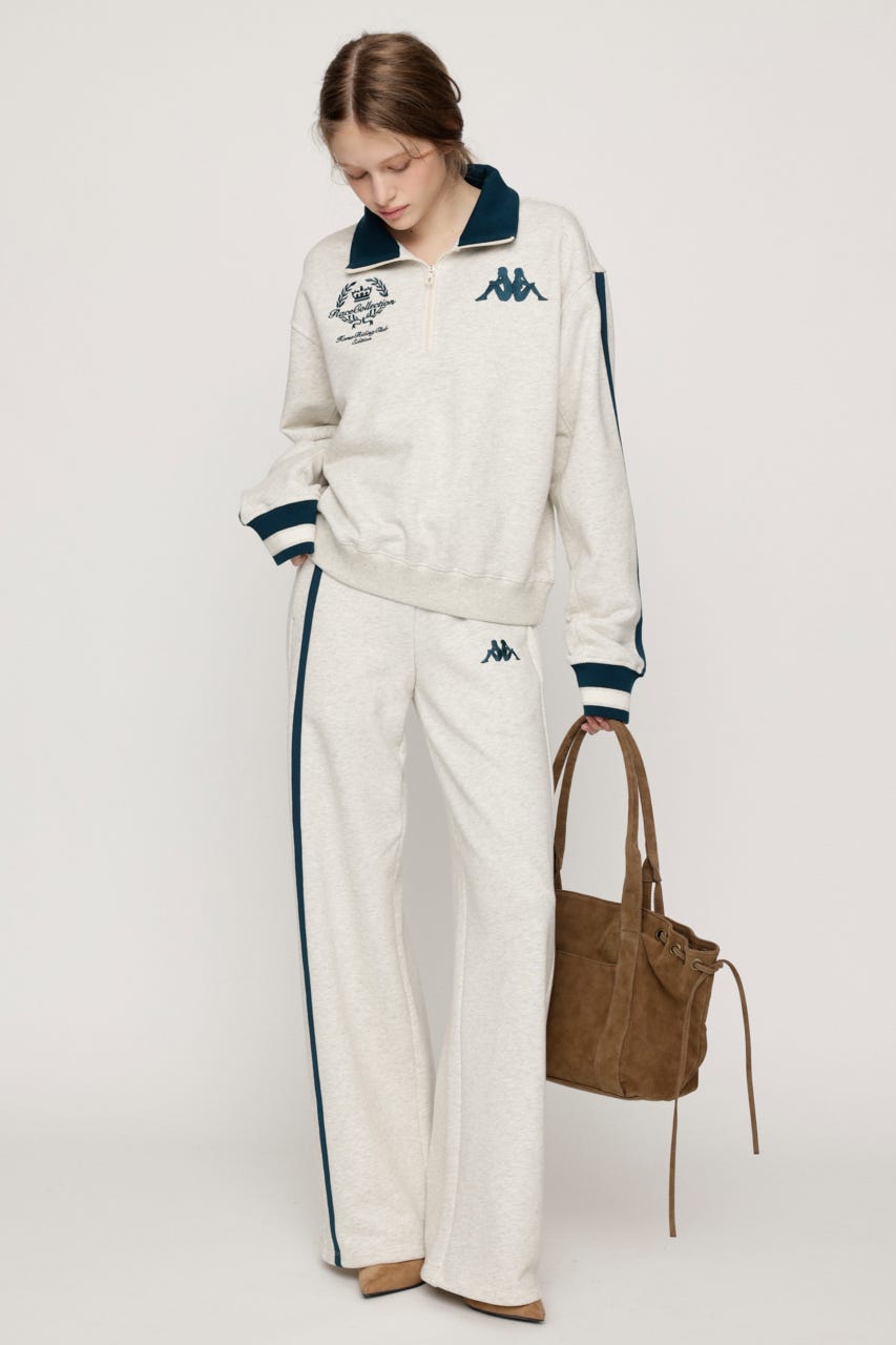 KAPPA x SLY HALF ZIP SW トップス M/WHT FREE