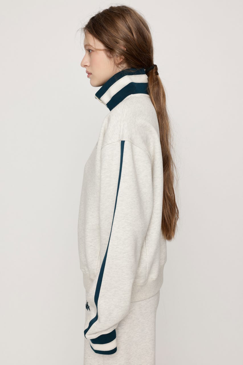 KAPPA x SLY HALF ZIP SW トップス M/WHT FREE