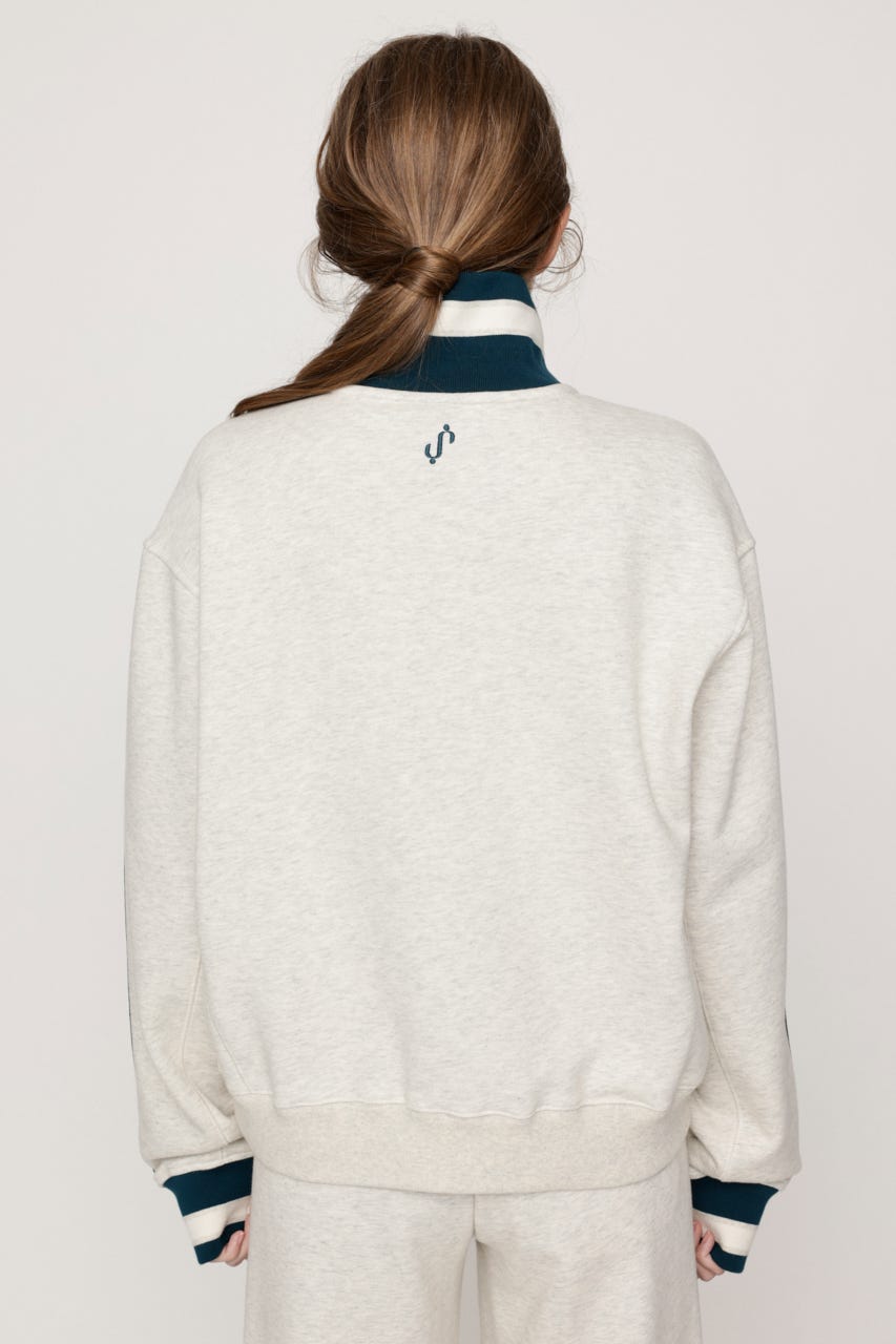 KAPPA x SLY HALF ZIP SW トップス M/WHT FREE