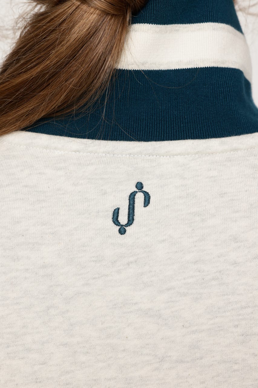 KAPPA x SLY HALF ZIP SW トップス M/WHT FREE