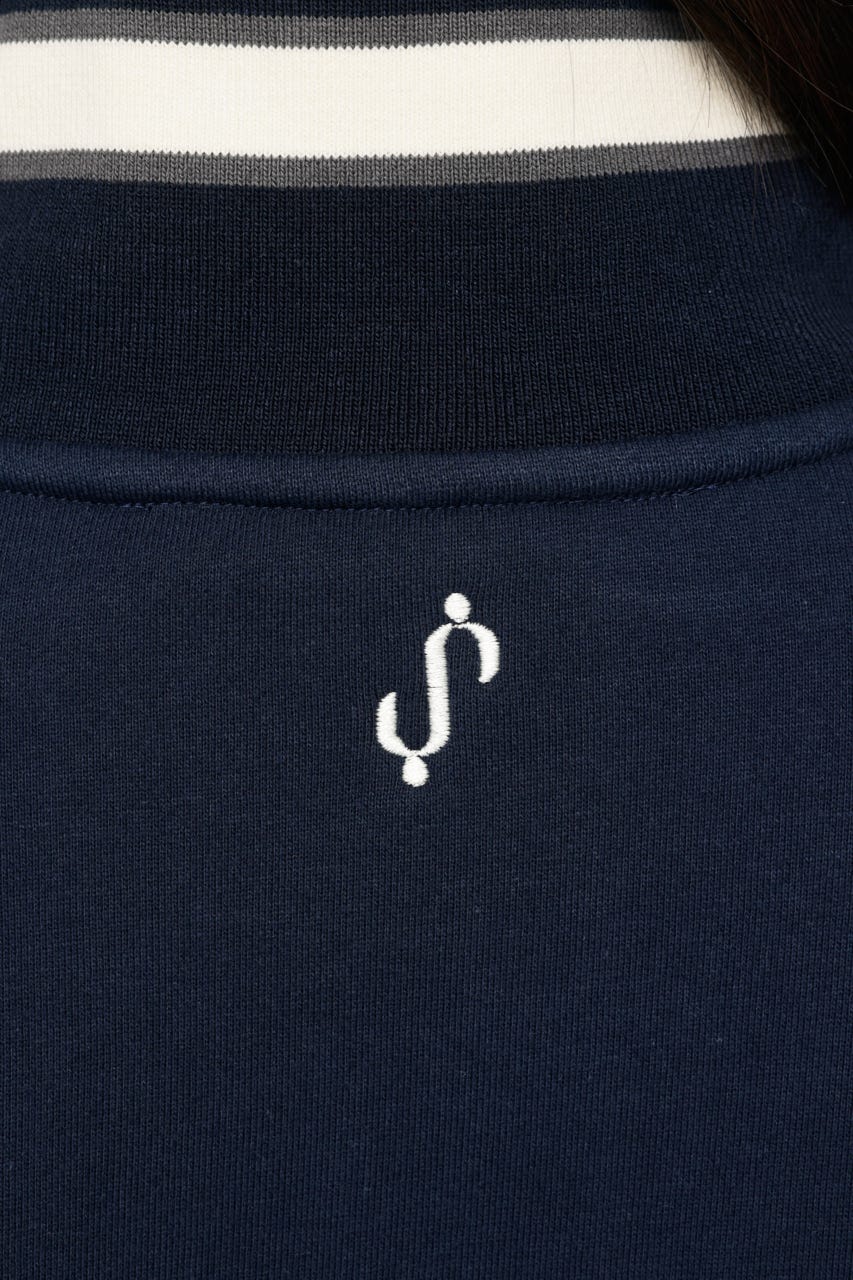 KAPPA x SLY HALF ZIP SW トップス NVY FREE