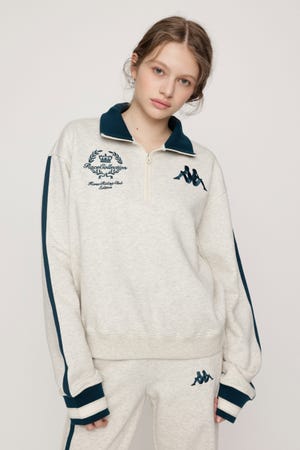 KAPPA x SLY HALF ZIP SW トップス