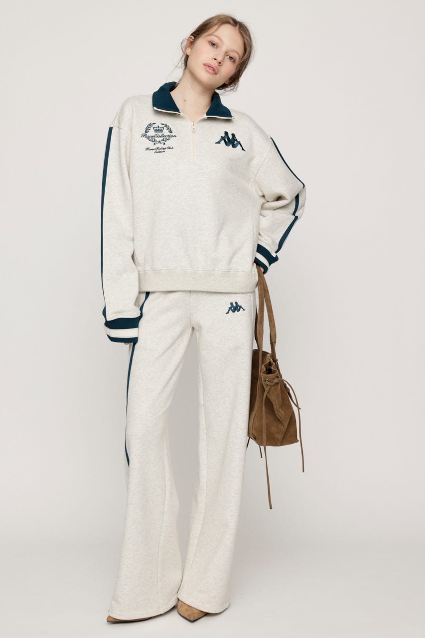 KAPPA x SLY LINE SW パンツ M/WHT FREE