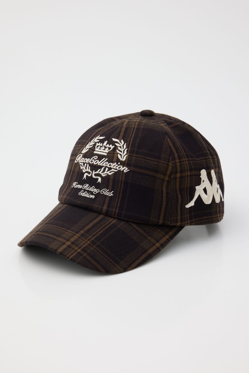KAPPA x SLY CHECK キャップ M/BRN FREE