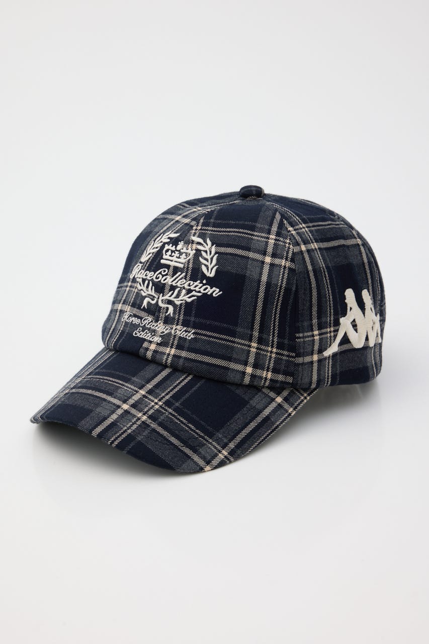 KAPPA x SLY CHECK キャップ M/NVY FREE