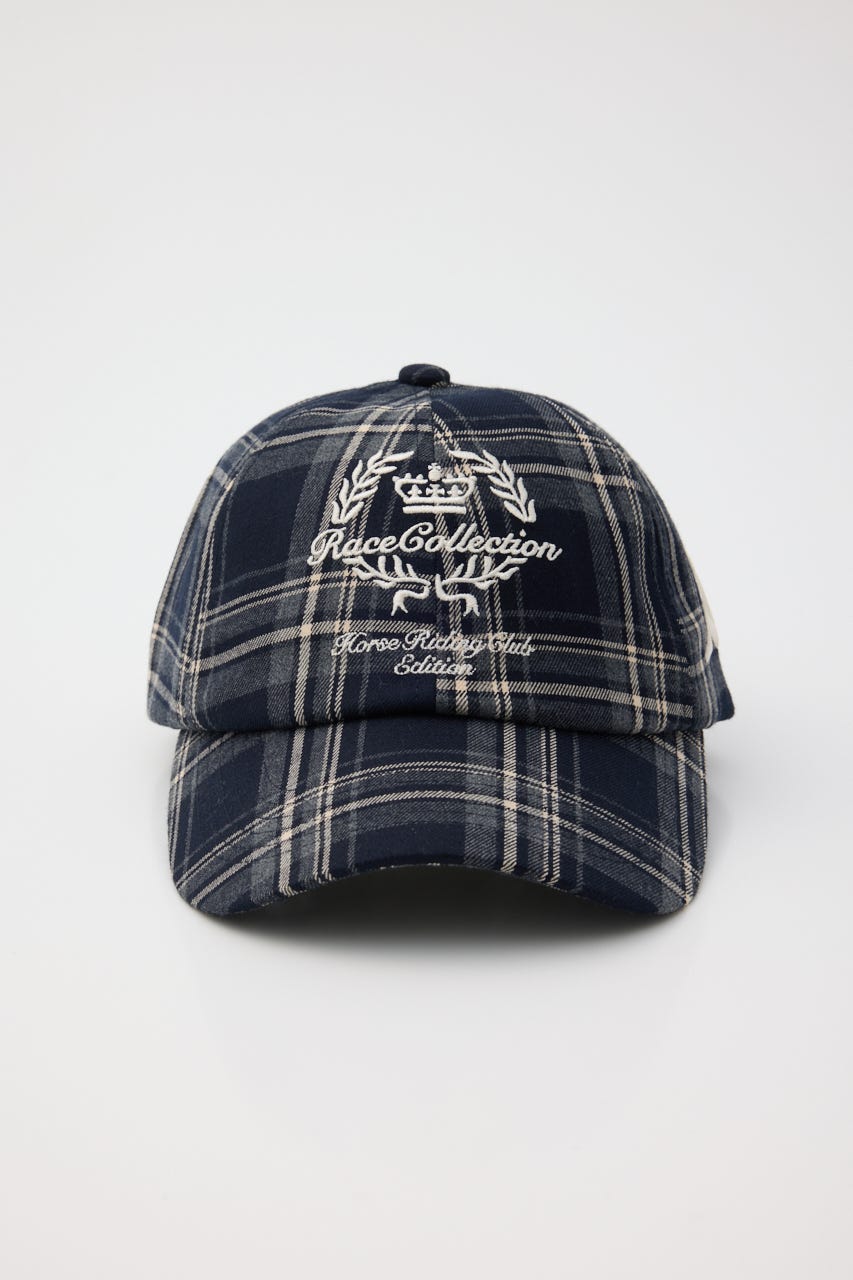 KAPPA x SLY CHECK キャップ M/NVY FREE