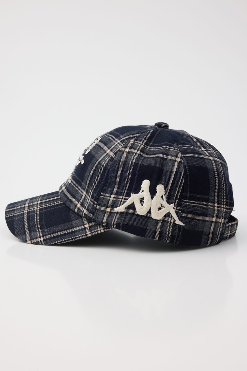 KAPPA x SLY CHECK キャップ M/NVY FREE