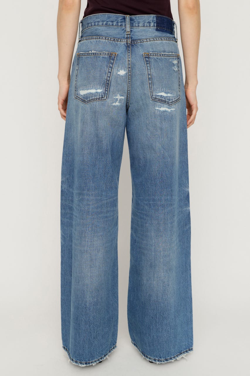 L／W HIGH DAMAGE STRAIGHT パンツ BLU 1