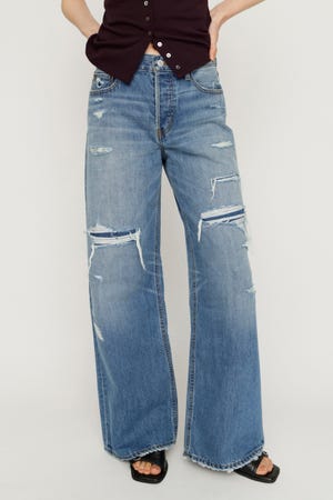 L／W HIGH DAMAGE STRAIGHT パンツ