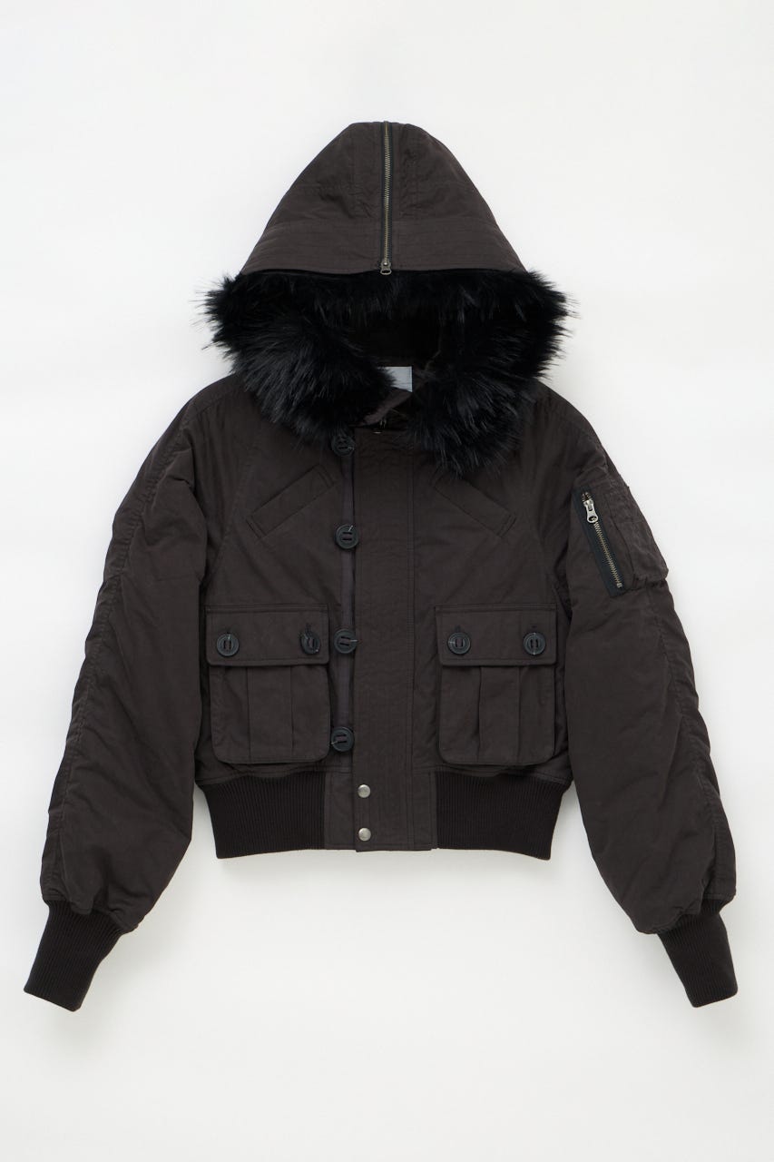 COMPACT N2-B FLIGHT ジャケット L/BLK FREE