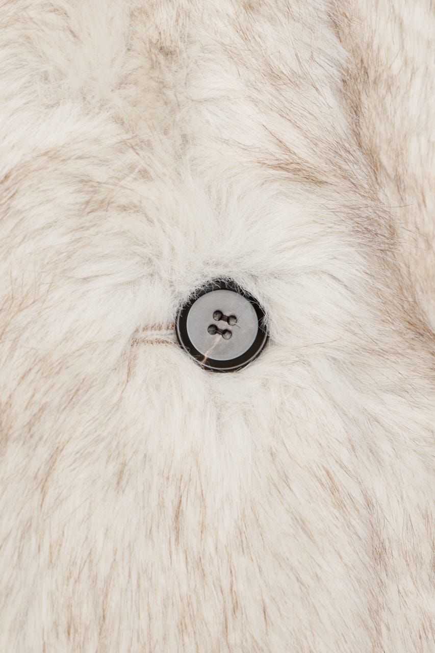 【AW PRE ORDER 第2弾】2WAY ANIMAL F／FUR SHORT JK IVOY FREE