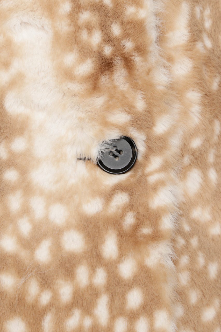 【AW PRE ORDER 第2弾】2WAY ANIMAL F／FUR SHORT JK Multi_1 FREE