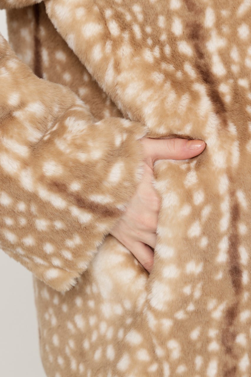 【AW PRE ORDER 第2弾】2WAY ANIMAL F／FUR SHORT JK Multi_1 FREE
