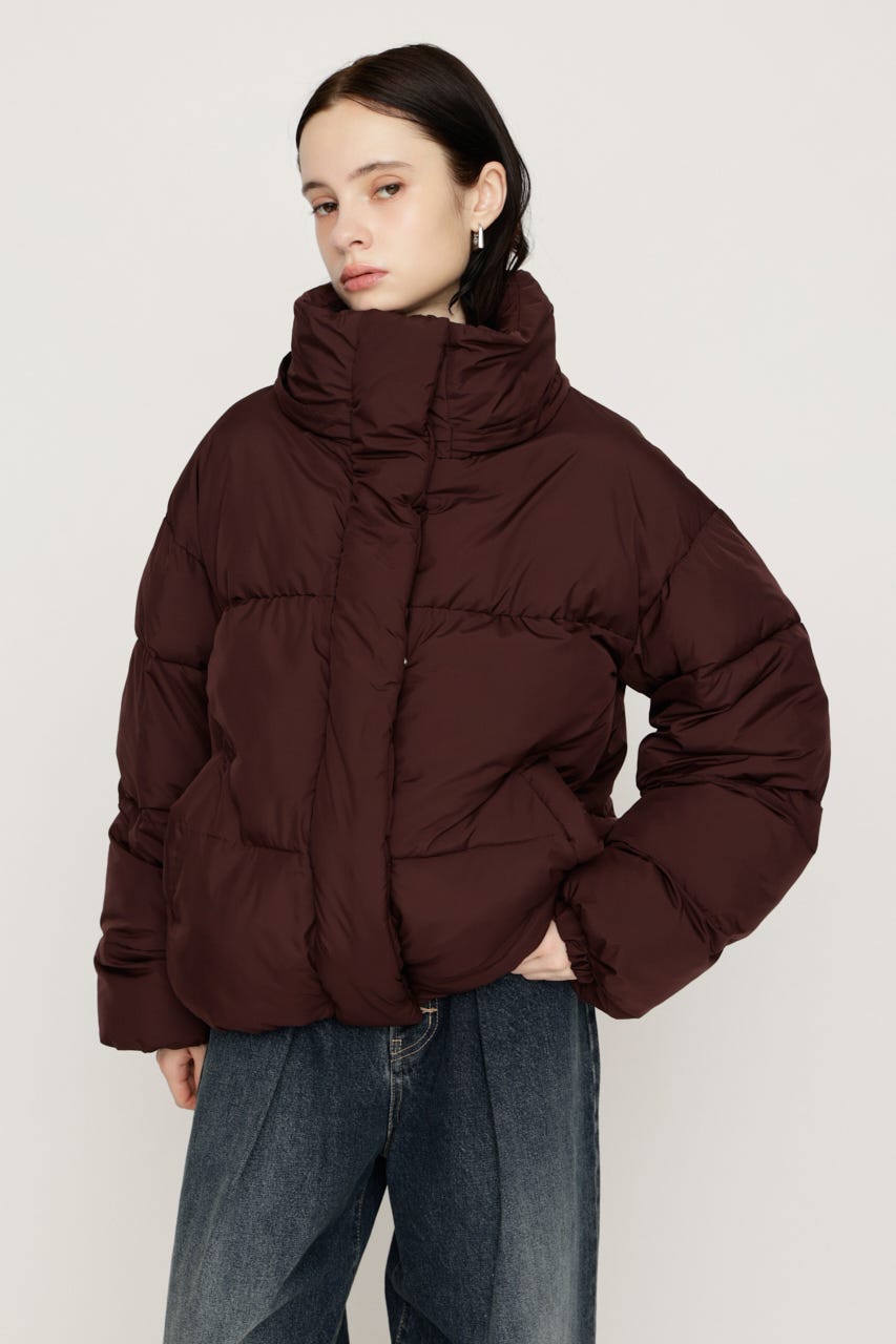 【AW PRE ORDER 第2弾】FUR HOODIE PUFFER ジャケット BRN FREE