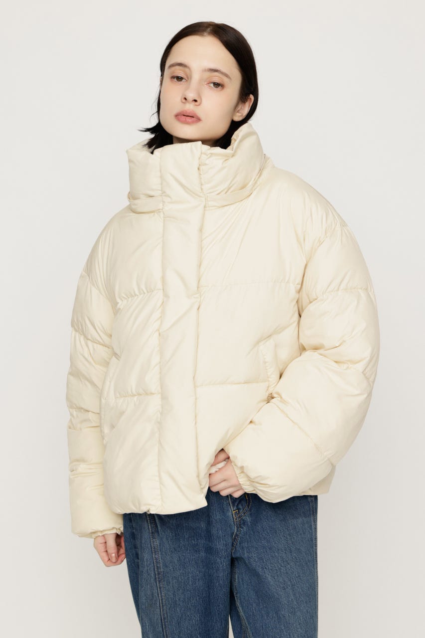 【AW PRE ORDER 第2弾】FUR HOODIE PUFFER ジャケット IVOY FREE