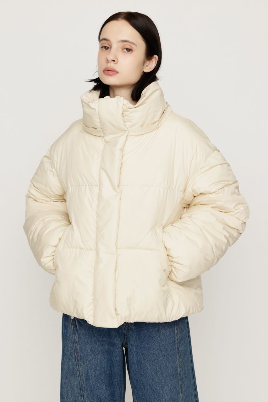 【AW PRE ORDER 第2弾】FUR HOODIE PUFFER ジャケット IVOY FREE