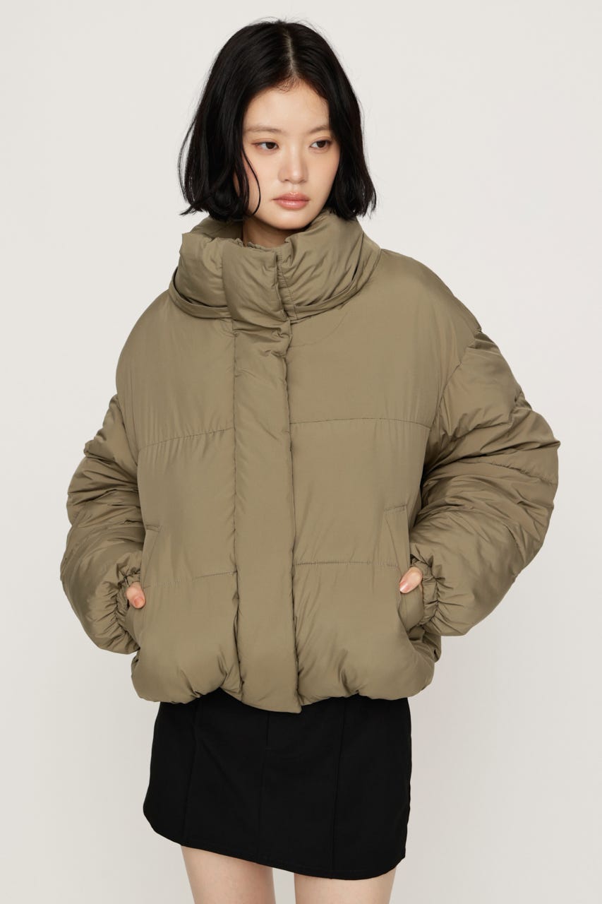 【AW PRE ORDER 第2弾】FUR HOODIE PUFFER ジャケット KHA FREE