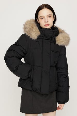 【AW PRE ORDER 第2弾】FUR HOODIE PUFFER SHAPED ジャケット