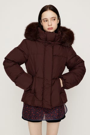 【AW PRE ORDER 第2弾】FUR HOODIE PUFFER SHAPED ジャケット