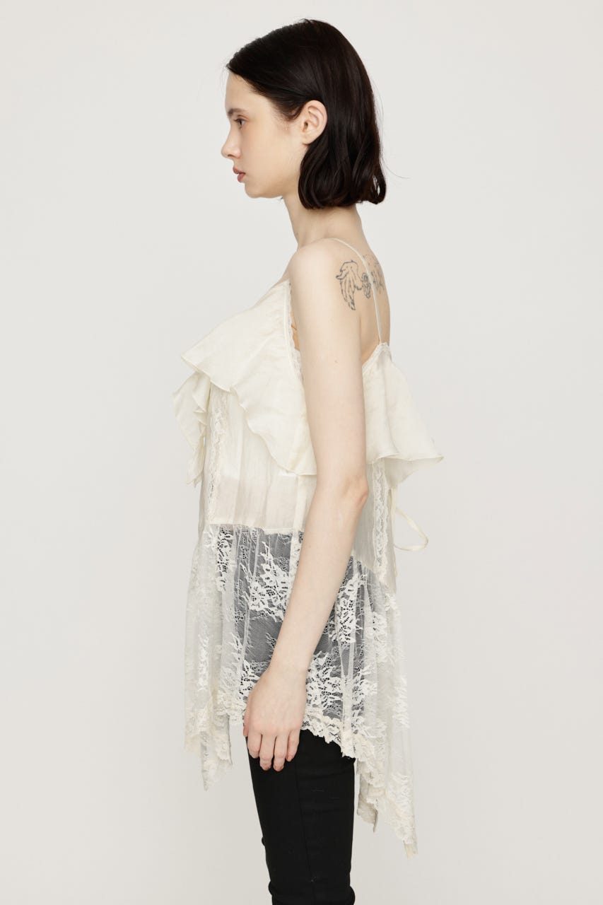 2WAY CAMI チュニック O/WHT FREE