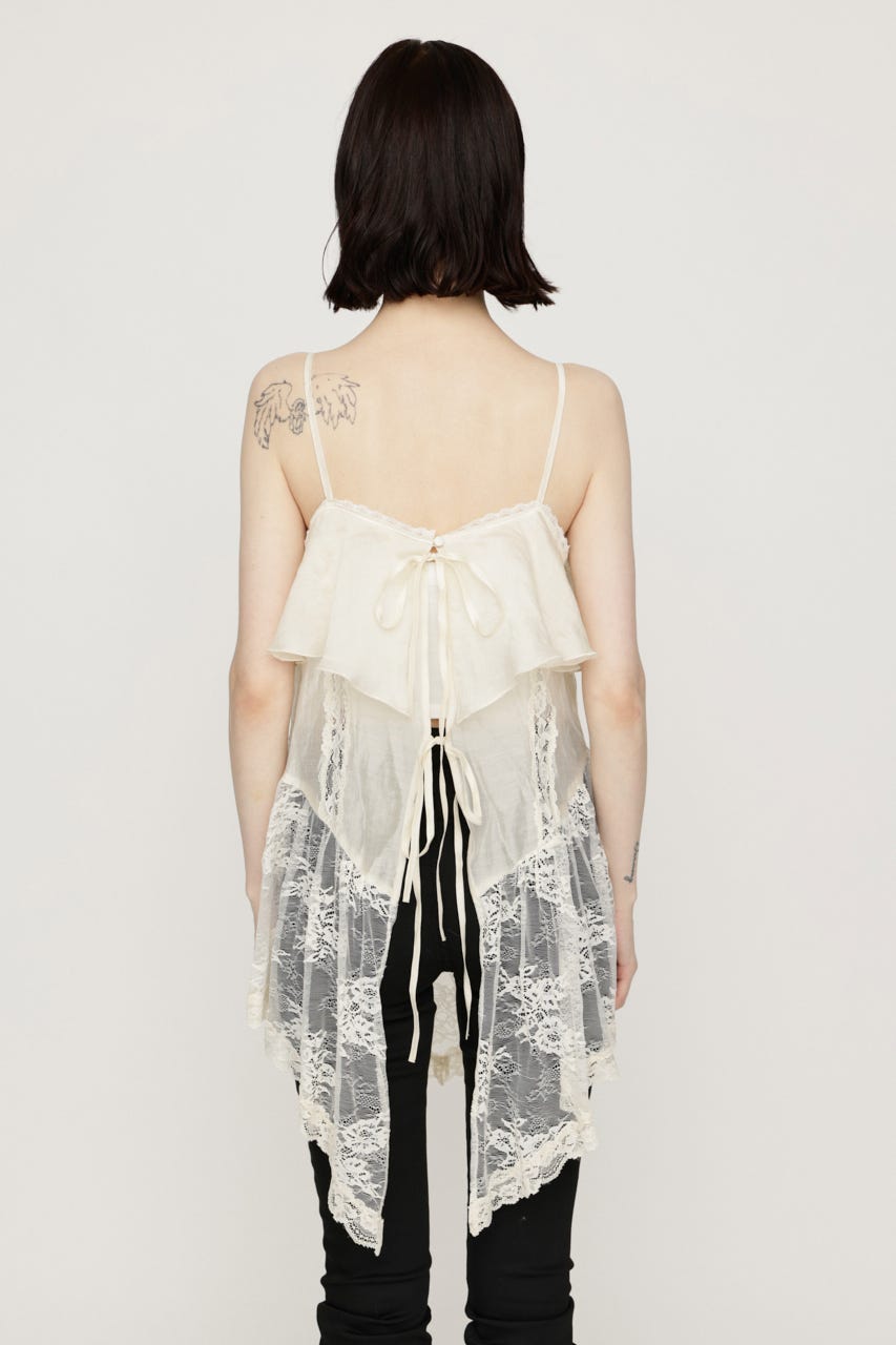 2WAY CAMI チュニック O/WHT FREE