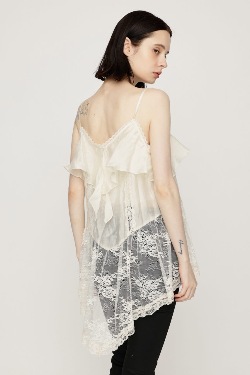 2WAY CAMI チュニック O/WHT FREE