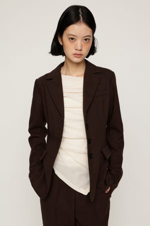TWILLNEL SHAPED TAILOR ジャケット