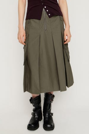 MILITARY MIDI スカート