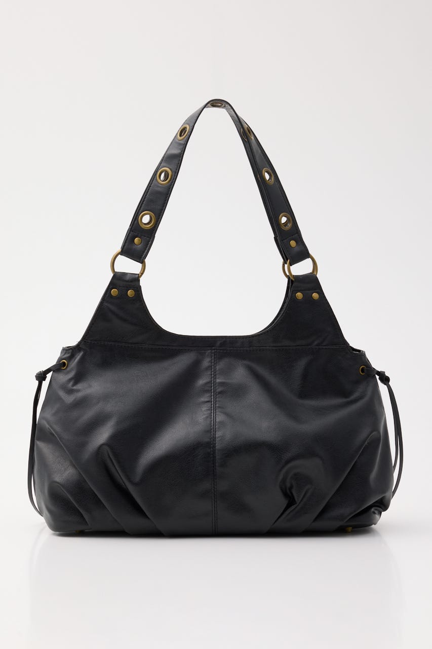 EYELET トートバッグ BLK FREE