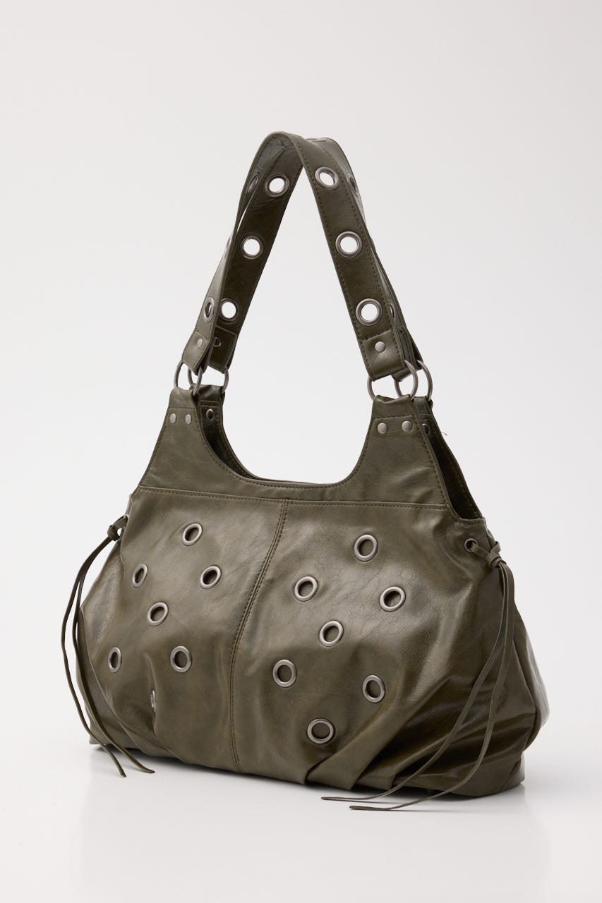 【LIMITED ITEM】EYELET トートバッグ KHA FREE
