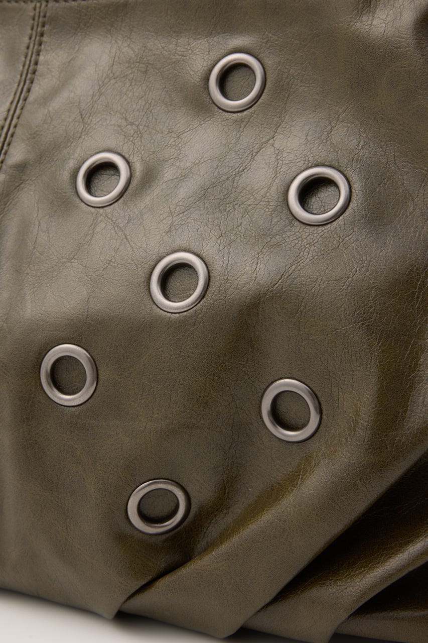 【LIMITED ITEM】EYELET トートバッグ KHA FREE