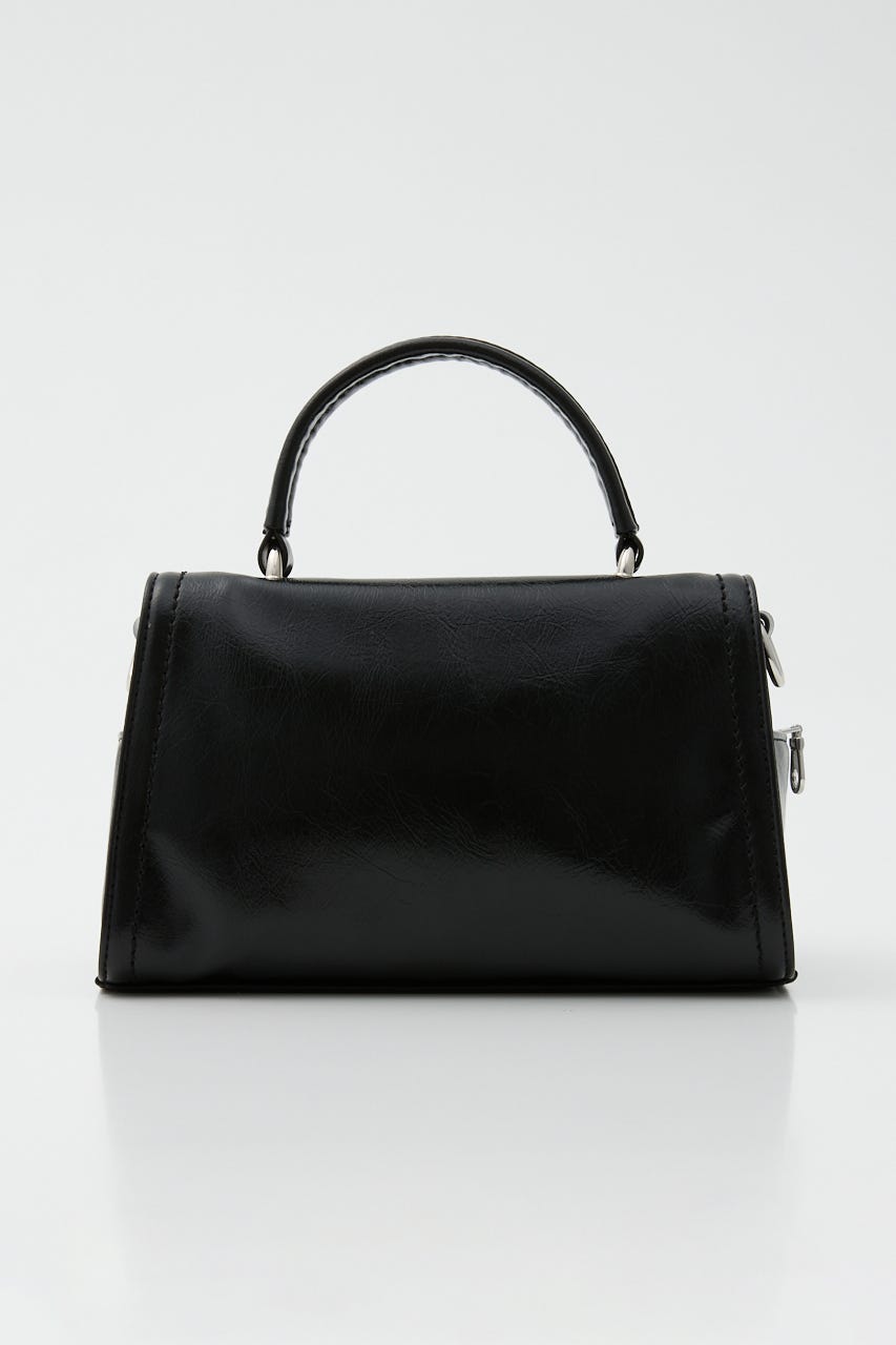 SOFT F/LEATHER MINI バッグ BLK FREE