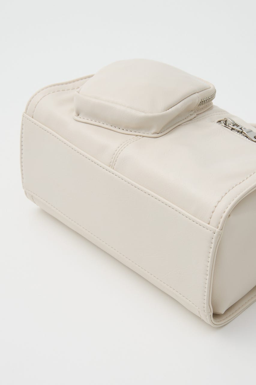 SOFT F/LEATHER MINI バッグ IVOY FREE