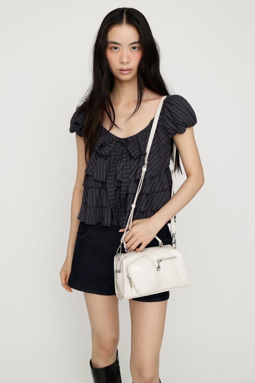 SOFT F/LEATHER MINI バッグ IVOY FREE