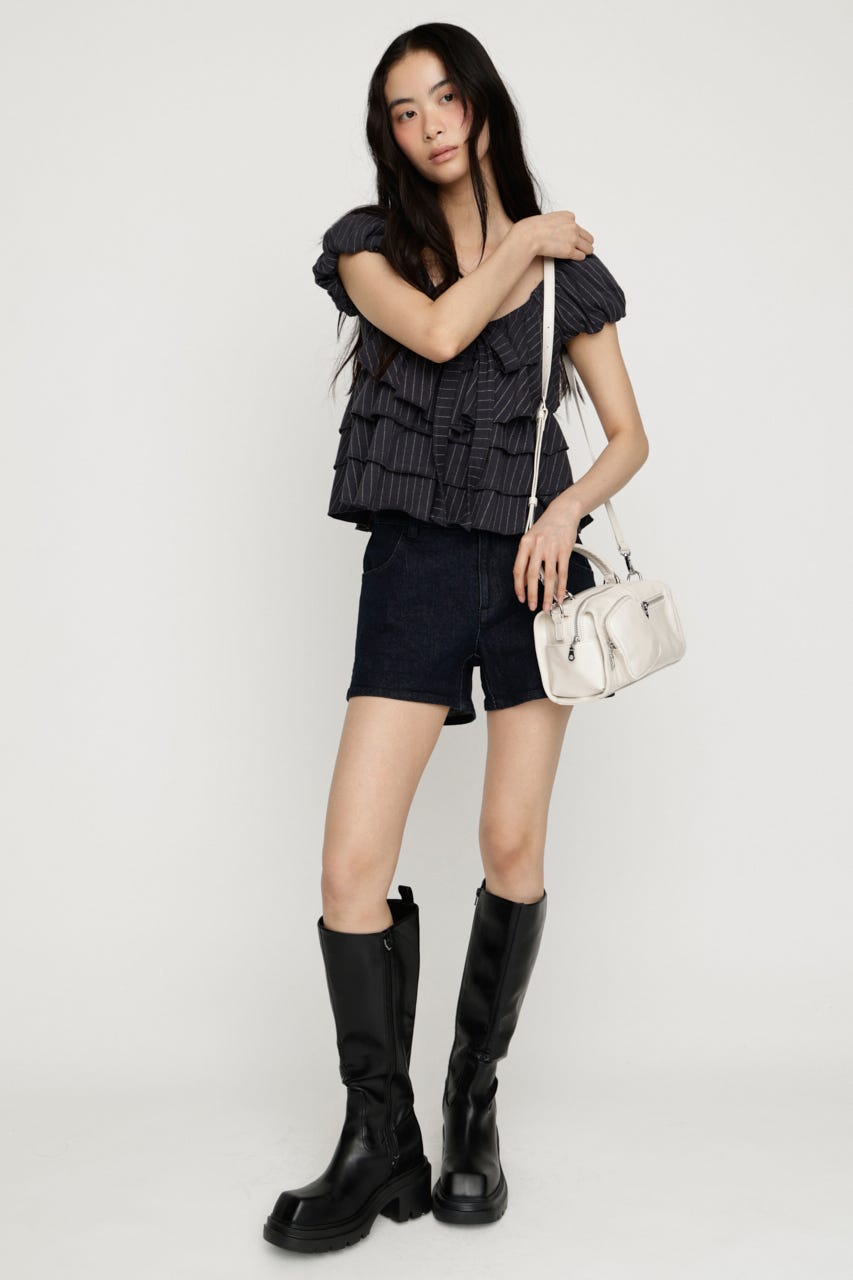 SOFT F/LEATHER MINI バッグ IVOY FREE