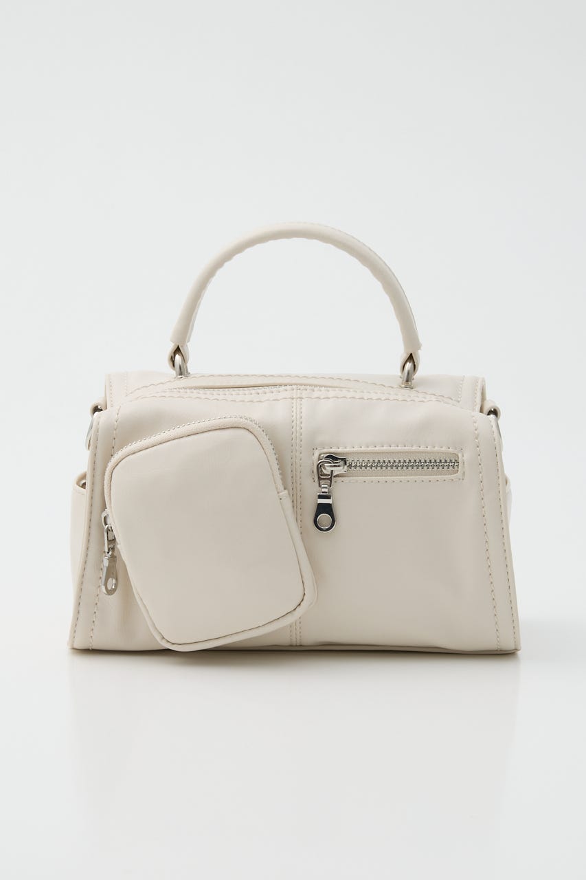 SOFT F/LEATHER MINI バッグ IVOY FREE