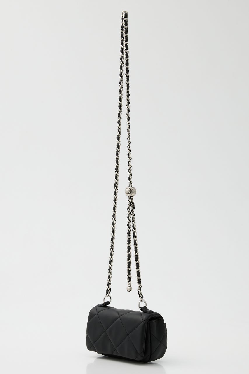 CHAIN MINI バッグ BLK FREE