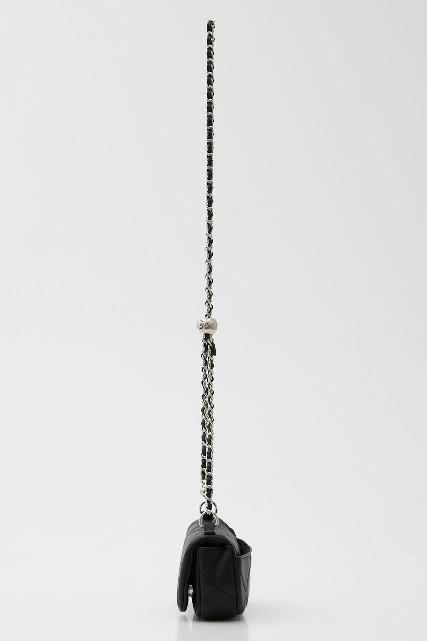 CHAIN MINI バッグ BLK FREE