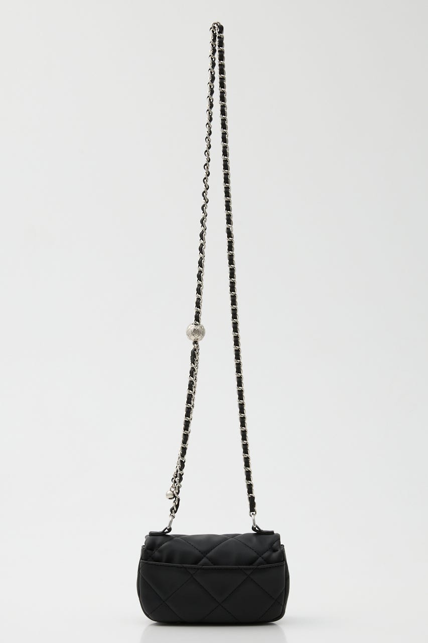 CHAIN MINI バッグ BLK FREE